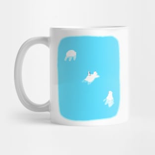 Water Pool Bear Artic Cold Penguin Mug